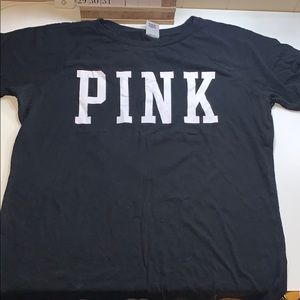 PINK black shirt